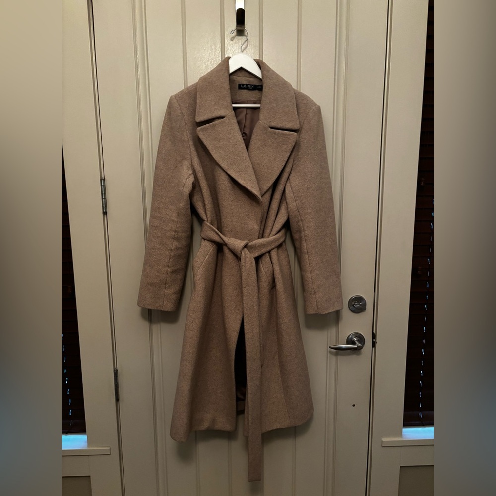 Lauren By Ralph Lauren Trench Wrap Coat